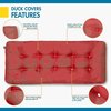 Duck Covers Indoor/Outdoor Bench Cushion, 48 x 18 x 5", Tang Thang DCTTBN48185
